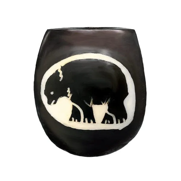 2.5" Bowl Style Tagua Hand Pipe - Image 2