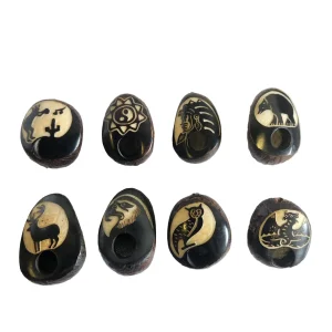 2.5" Bowl Style Tagua Hand Pipe