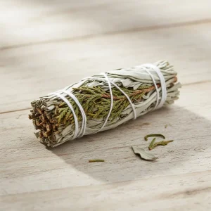 4" White Sage & Juniper Smudge Stick