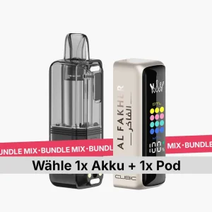 AL FAKHER Cubic | Bundle Mix | 1 Battery + 1 Pod