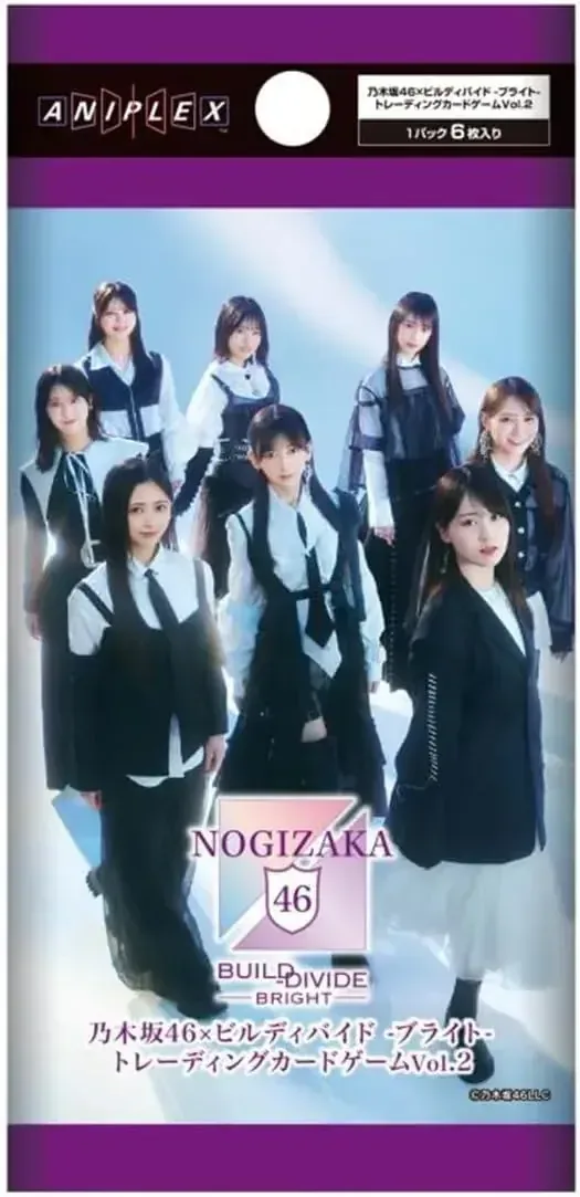 Aniplex Nogizaka46 Build Divide Bright TCG Booster Box Vol 2 - Image 2