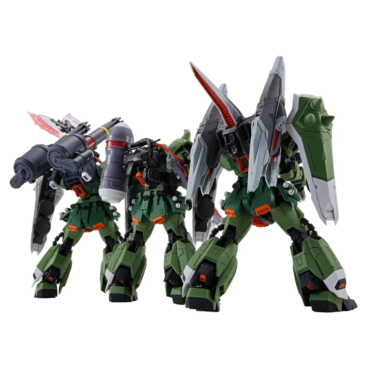 Bandai Spirits MG 1/100 Wizard Set Gunner Slash Blaze Model Kit