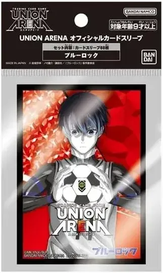 Bandai Union Arena Blue Lock Official Trading Card Sleeves Pack