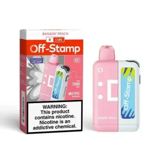 Bangin Peach - Off-Stamp X-Cube 25K Disposable Kit