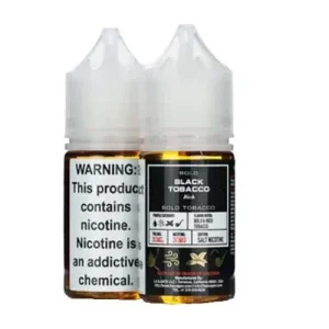 Black Tobacco by Glas Basix Nic Salts 30ML