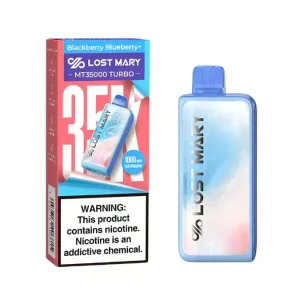 Blackberry Blueberry+ Lost Mary MT35000 Turbo Disposable Vape