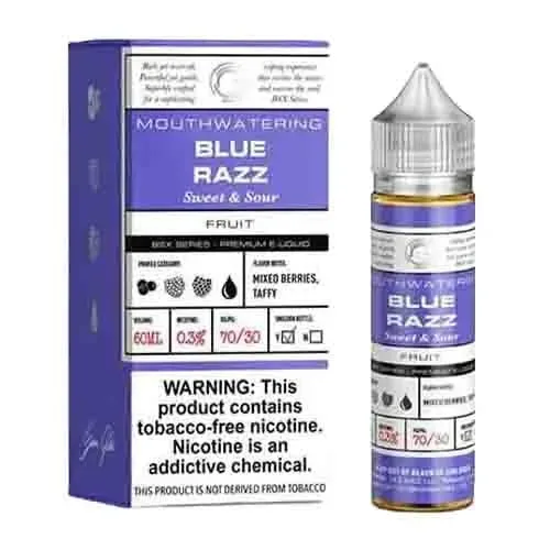 Blue Razz by Glas Basix Series 60ML