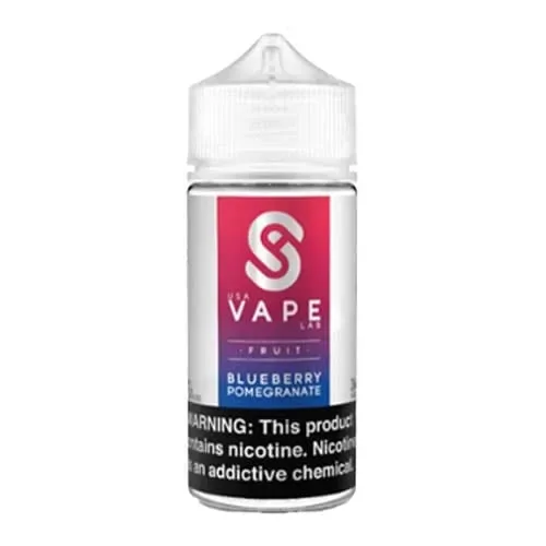 Blueberry Pomegranate By USA Vape Lab E-Liquid 100ML