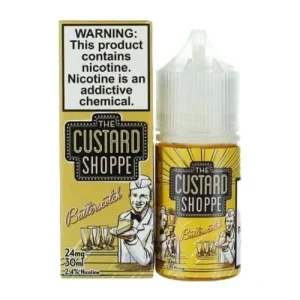 Butterscotch by The Custard Shoppe Salt 30ML
