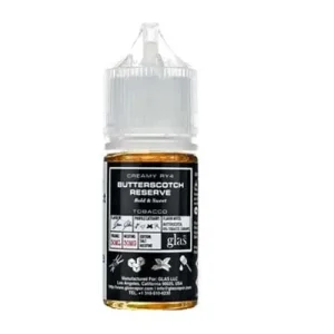 Butterscotch Reserve Salt by Glas Basix Nic Salts 30ML