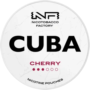 Cuba White Line Cherry Nicotine Pouches 10mg (5 Pack)