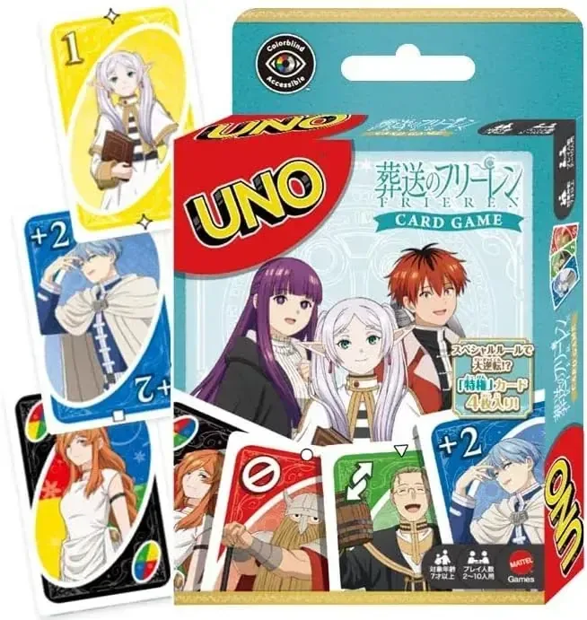 Ensky Uno Funeral Freren Cards Game Collector's Edition