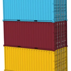 Fujimi Model - 1/24 Car Next Series No.1003 Maroon 20Ft Container Model Kit