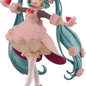 Furyu Hatsune Miku Strawberry Chocolate Short Figure