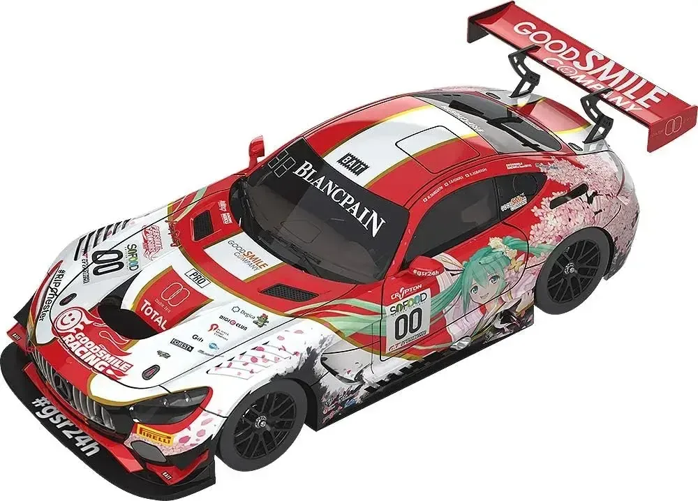 Good Smile Hatsune Miku AMG 1/64 Scale Diecast Car w/ Display Case