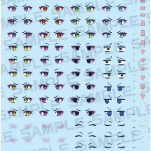 Kotobukiya Megami Device Desire Maiden Raider Eye Decal Set