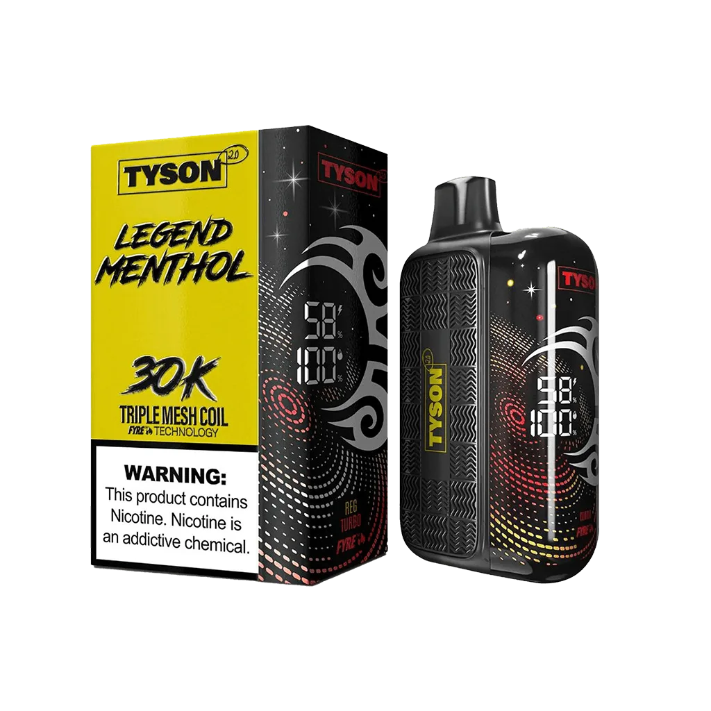 Menthol Gold Tyson 2.0 Legend 30K