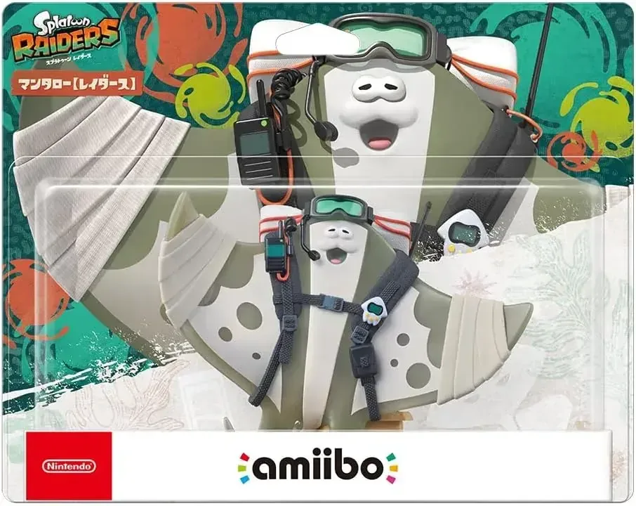 Nintendo Amiibo Manta Ro Raiders Figure - Collectible Accessory