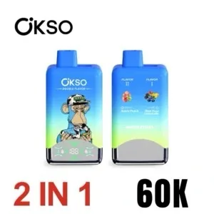 OKSO Double Flavor 60K 2-in-1 Disposable Vape Wholesale