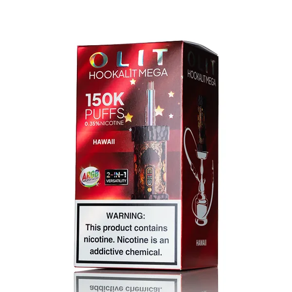 Olit Hookalit Mega 150K 150000 Puffs Disposable – 80mL - Image 2
