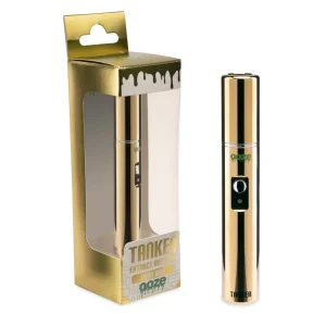 Ooze Tanker 510 Thread Thermal Chamber Vaporizer Battery - Gold