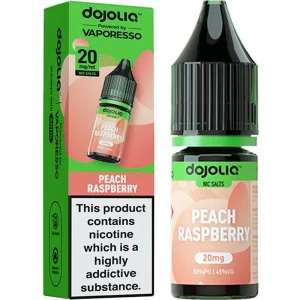 Peach raspberry DOJOLIQ e-liquid by Vaporesso 10ml