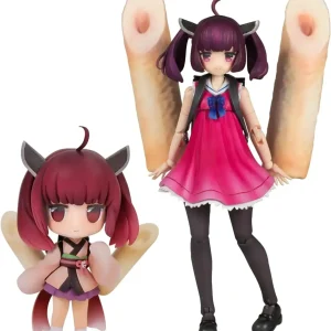 Plum Tohoku Kiritan Mini Figure Bundle Set 1/12 Scale 120 mm