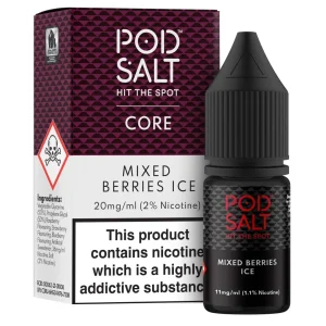 Pod Salt Mixed Berries Ice 10ml Nicotine Salt E-Liquid