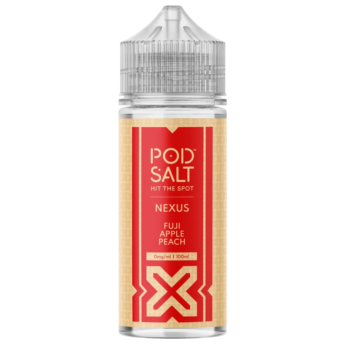 Pod Salt Nexus Fuji Apple Peach 100ml Shortfill E-Liquid