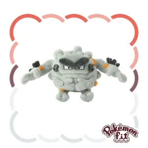 Pokemon Alolan Geodude Soft Stuffed Plush Figure Toy