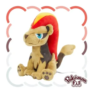 Pokemon Center Kaenjishi Female Form Plush 668 Pokemon Fit Collectible
