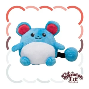 Pokemon Marill Plush Toy - Soft Stuffed Animal Figure 183 Fit