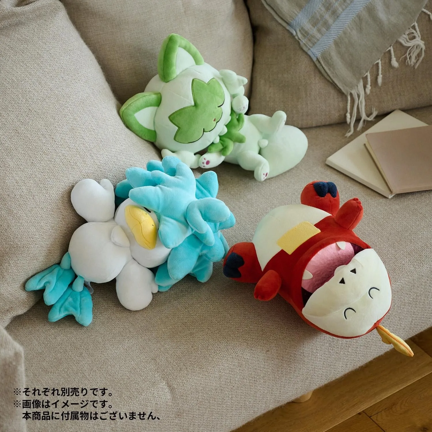Pokemon Sleep Quaxly Plush Toy – Soft & Cuddly Figure 60cm - Image 2