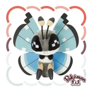 Pokemon Vivillon Plush Figure, Soft Stuffed Animal, Seasonal Colors