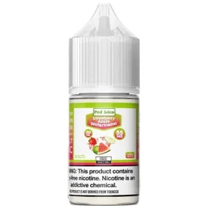 Pod Juice Strawberry Apple Watermelon TF 30ml Nic Salt Vape Juice - 55mg