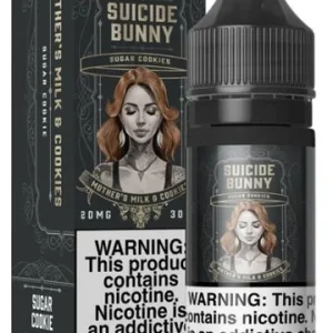 Mother's Milk & Cookies SALT ( Strawberry Custard & Cookies) | Suicide Bunny