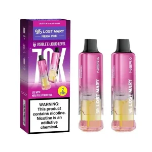 Lost Mary Nera Fullview 70K Disposable Pod (Requires Kit for Use) - Dragon Strawnana