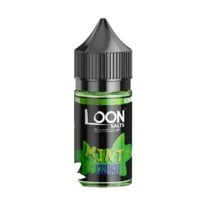Loon Salts Mint Crush Nic Salt Vape Juice — 30ml, 60mg