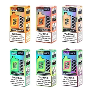 Smok Novo Bar AL9000 Disposable Vape - 5 Pack