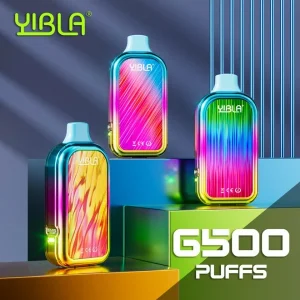 Yibla Rechargeable 6500 Puffs- 10 Pack