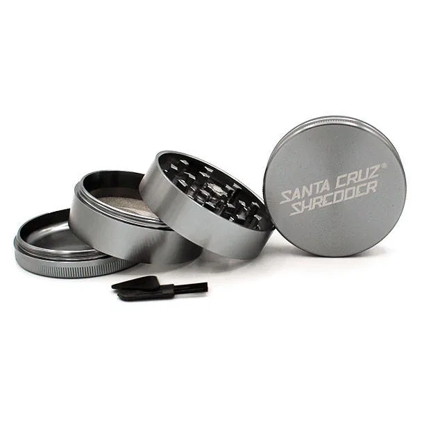 Medium 4 Piece Aluminum (63mm) Herb Grinder