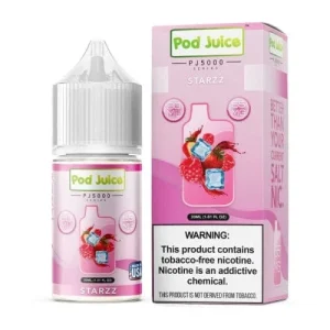 Pod Juice Starzz PJ5000 TF 30ml Nic Salt Vape Juice - 35mg (Synthetic Nicotine)