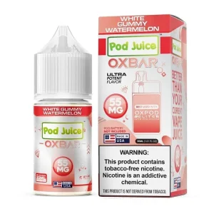 Pod Juice x OXBAR TF White Gummy Watermelon 30ml - 55mg