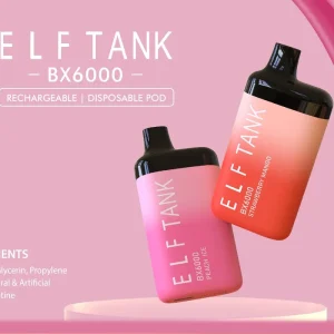 Elf Tank BX6000 Rechargeable Disposable Vape - 10 Pack
