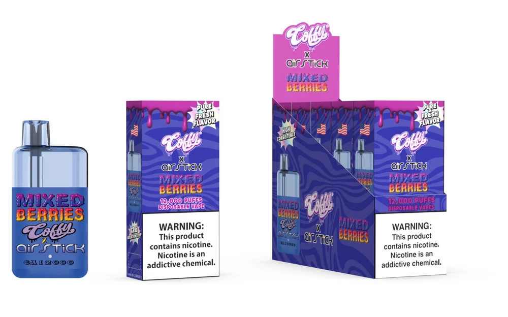 Coffy x Air Stick CA12000 Disposable Vape - 5 Pack
