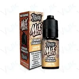 Doozy Mix Salts Cream Tobacco Nic Salt Vape Juice