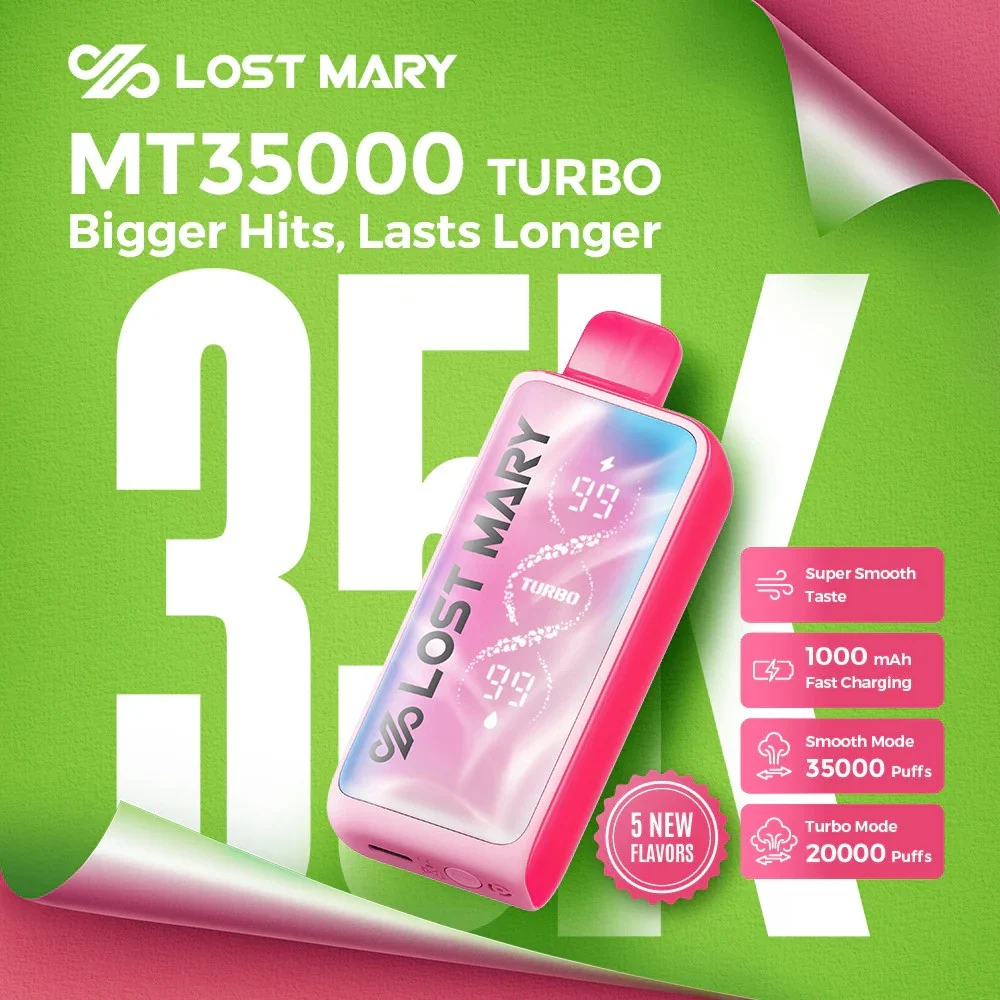 Lost Mary MT35000 Turbo Disposable 5% (Display Box of 5)