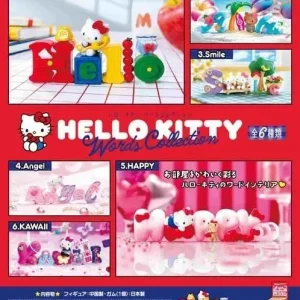 Re-Ment Hello Kitty Display Figure Collection, Complete 6 Types
