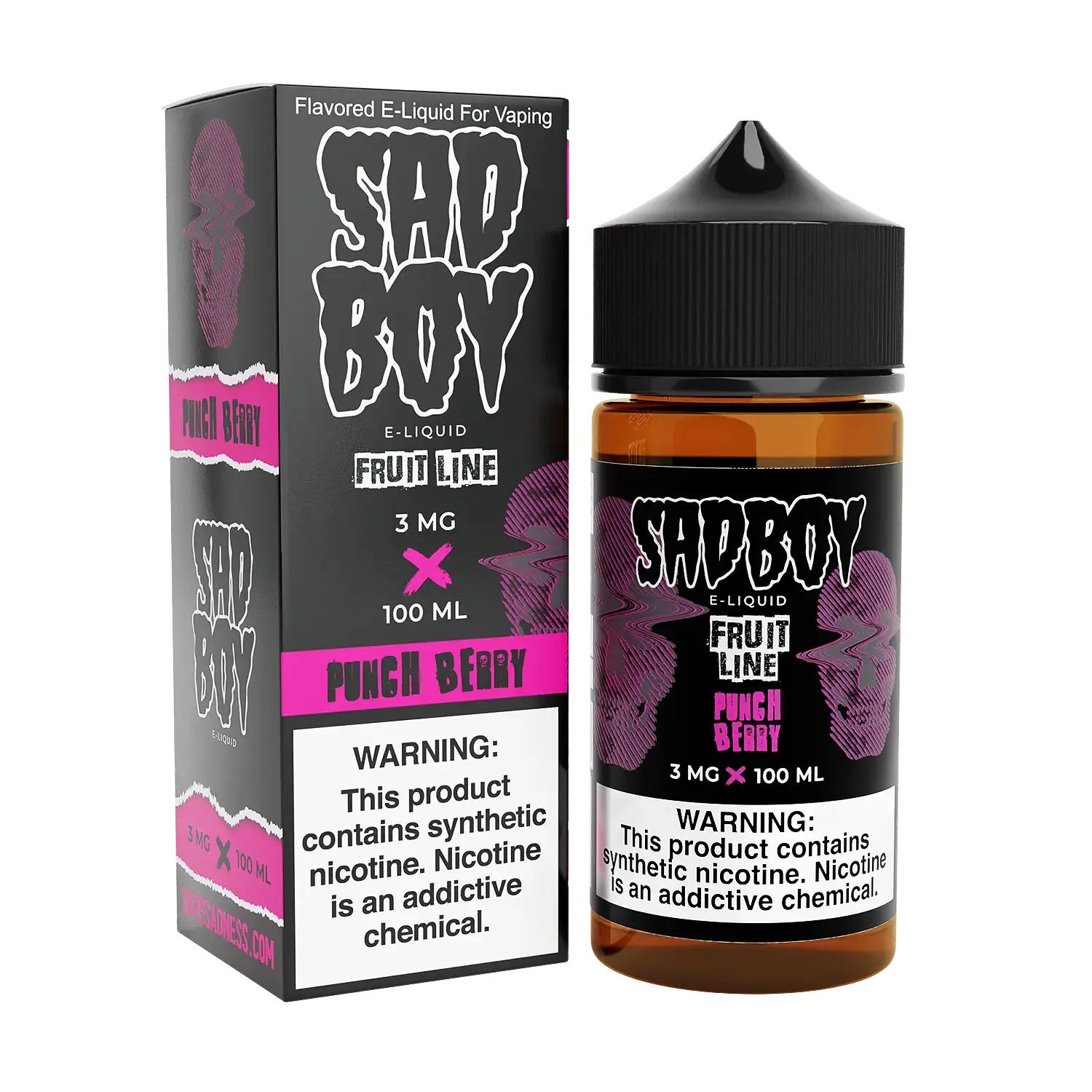 SADBOY E-Liquid – Punch Berry 100ML – Fruit Line Series