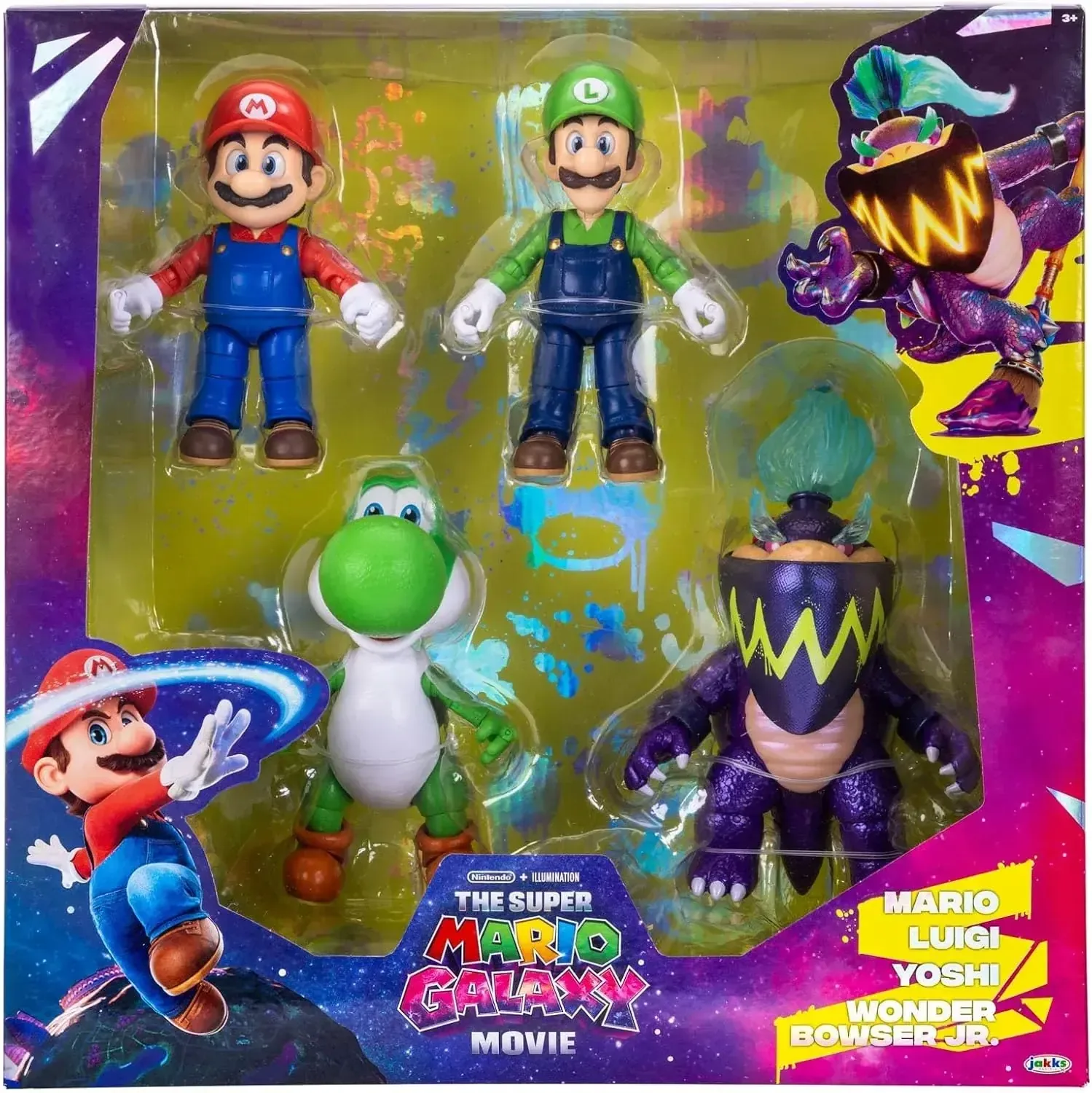 Sanei Trading Super Mario Galaxy Movie Action Figure Set